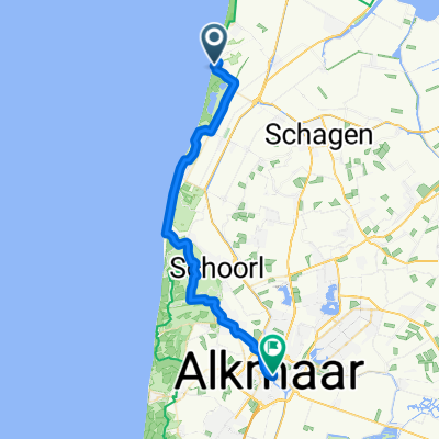 Strandslag Callantsoog nach Alkmaar