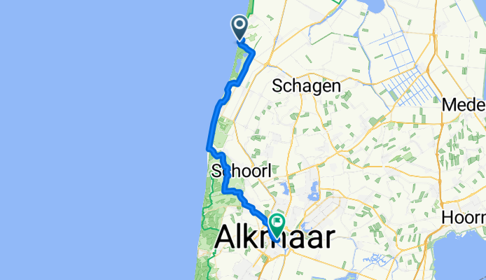 Strandslag Callantsoog nach Alkmaar