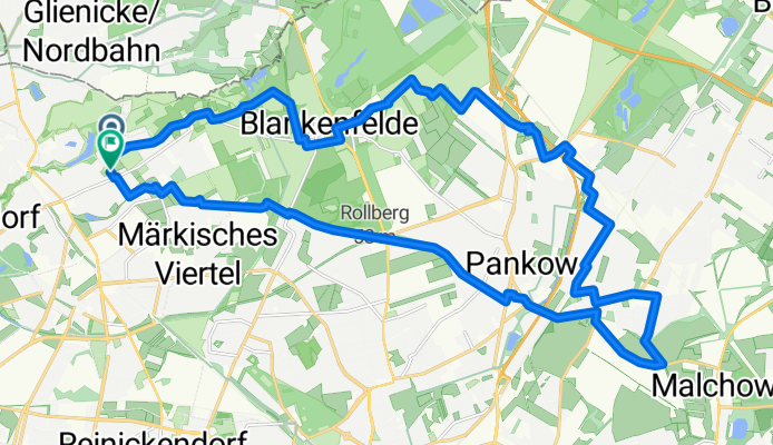 Route in Berlin