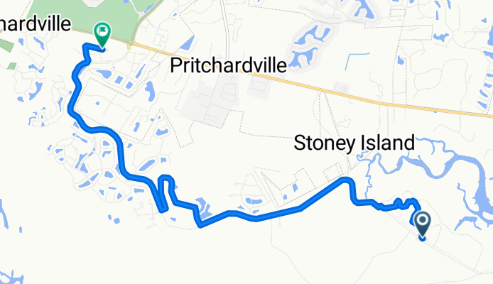 Old Palmetto Bluff Rd, Bluffton a Kenwood Dr, Bluffton