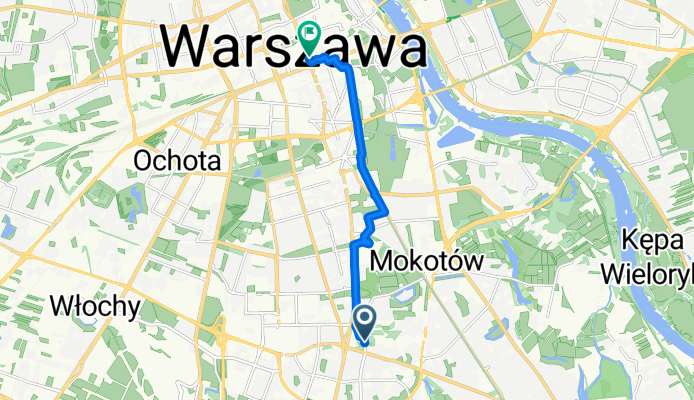 Bukowińska, Warszawa do Marszałkowska, Warszawa