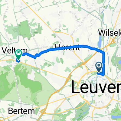 Engels Plein, Löwen nach Brusselsesteenweg, Herent