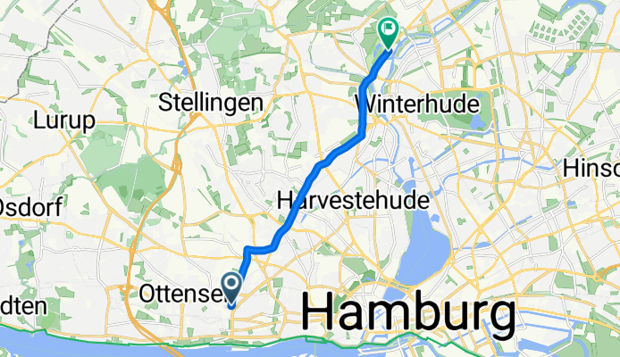 Paul-Nevermann-Platz, Hamburg nach Alsterkrugchaussee, Hamburg