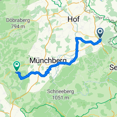 Seelohe, Rehau nach Marienweiher, Marktleugast