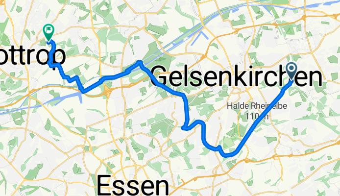 Erzbahntrasse nach Beckstraße
