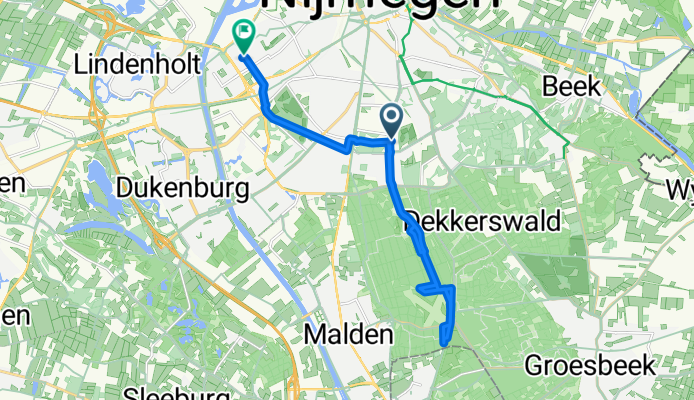 Heyendaalseweg, Nijmegen to Dennenstraat, Nijmegen