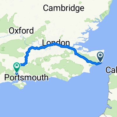 From Dover to Southampton