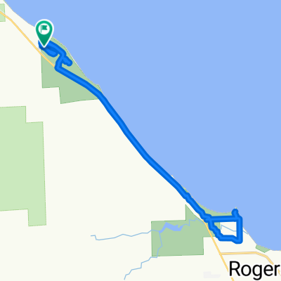US-23, Rogers City to Hoeft State Park, Rogers City