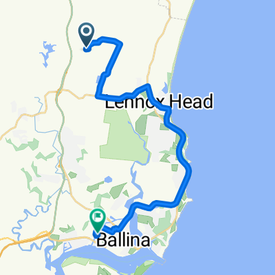 Edward Pl, Knockrow to Canal Rd, Ballina