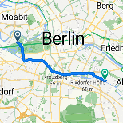 Altonaer Straße, Berlin nach Paul-Lincke-Ufer, Berlin