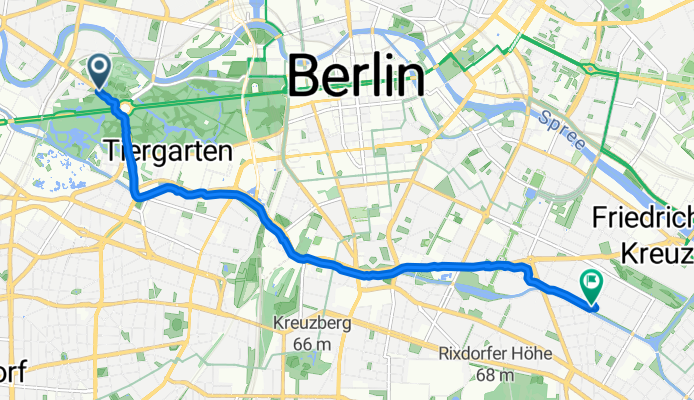 Altonaer Straße, Berlin nach Paul-Lincke-Ufer, Berlin