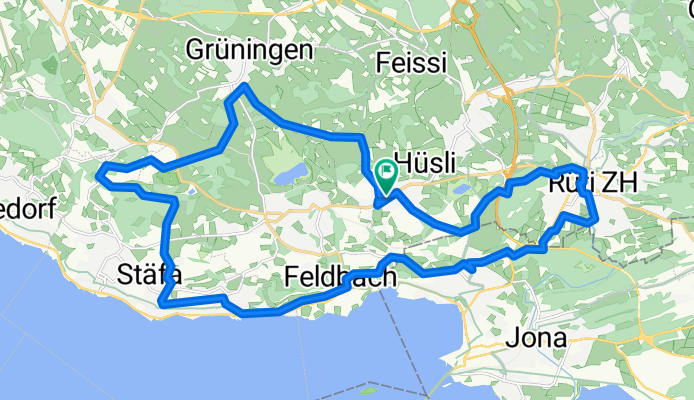 Hüeblistrasse, Wolfhausen nach Hüeblistrasse, Wolfhausen