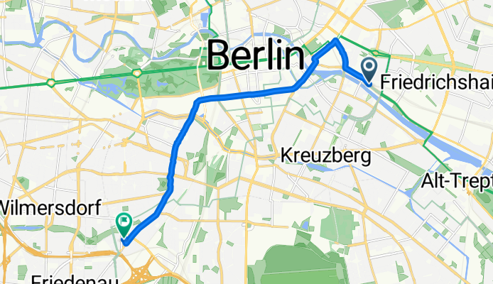 Holzmarktstraße, Berlin to Heylstraße, Berlin