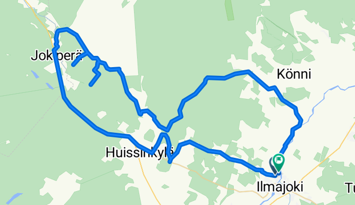 Route in Ilmajoki
