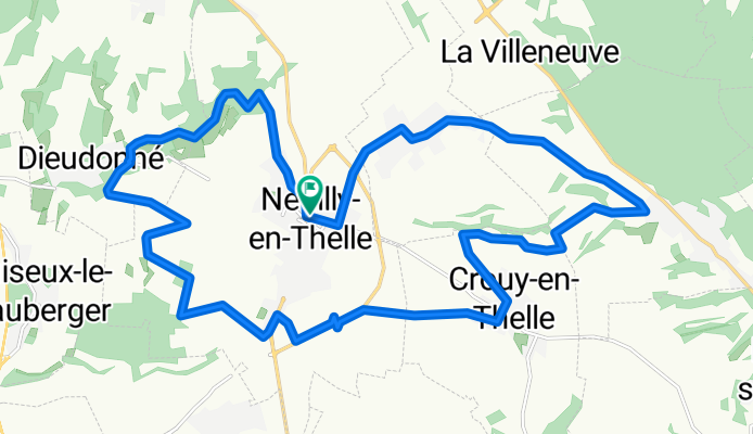 Rue Victor Serrin, Neuilly-en-Thelle à Rue Victor Serrin, Neuilly-en-Thelle