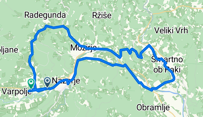 Spodnja Rečica to Nizka