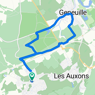 Rue de la Mairie, Les Auxons à Rue de la Mairie, Les Auxons