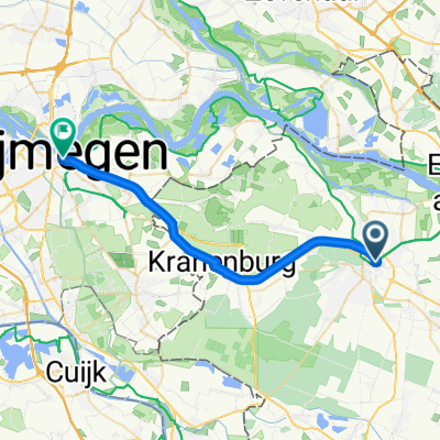 Minoritenplatz, Kleve nach Burchtstraat, Nijmegen