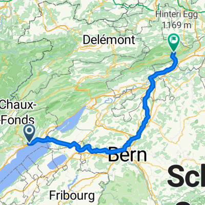 Von Neuenburg bis Balsthal