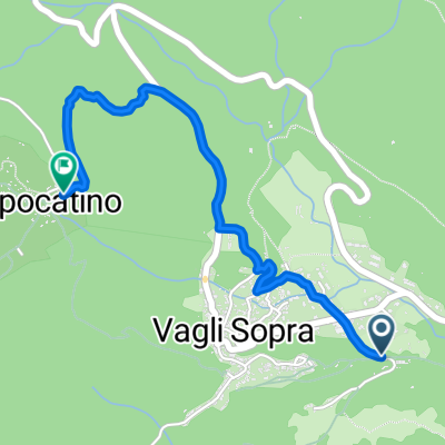 Via Chiesaccia, Vagli Sotto a Strada per Campocatino, Vagli Sotto