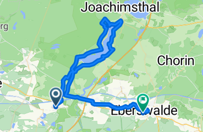 Route in der Bikemap App öffnen