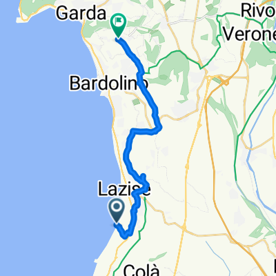 Lazise nach Via San Colombano, Bardolino