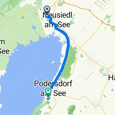 Bahnstraße, Neusiedl am See nach Georgshof, Podersdorf am See