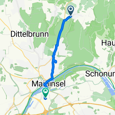 Von Üchtelhausen bis Schweinfurt