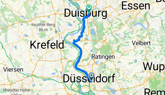 Karlstraße to Falkstraße