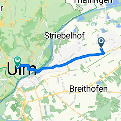 Heerstraße to Ulmergasse
