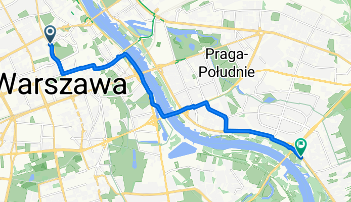 pl Bankowy, Warschau nach Wał Miedzeszyński, Warschau