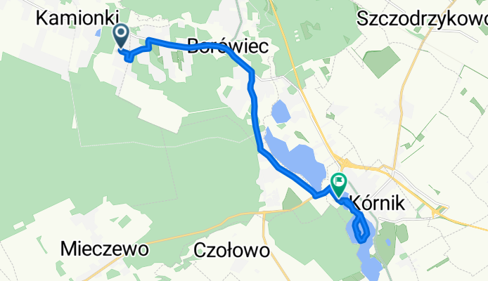Kamienna, Kamionki do Błonie, Kórnik