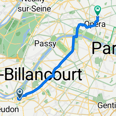 Villa Haussmann, Issy-les-Moulineaux à Rue Taitbout, Paris