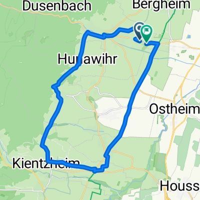 Route in Ribeauvillé