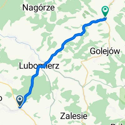 Droga Krajowa 30, Lubomierz do Pławna Dolna, Lubomierz