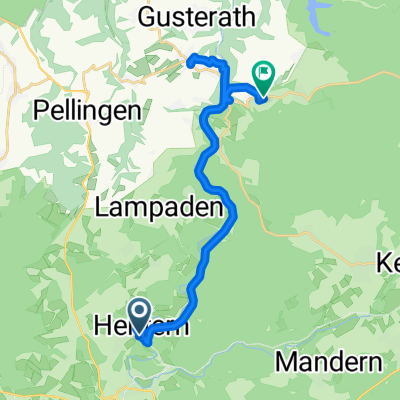 K47 nach Sankt Andreas Straße