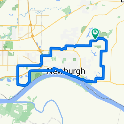 Brompton Dr, Newburgh to Brompton Dr, Newburgh