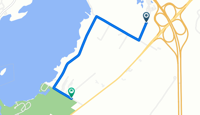 North Visitors Center to Seaway Ave, Alexandria Bay