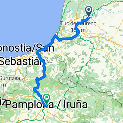 Pyrenaeënvariant Dax - Hendaye - Irurtzun-Pamplona