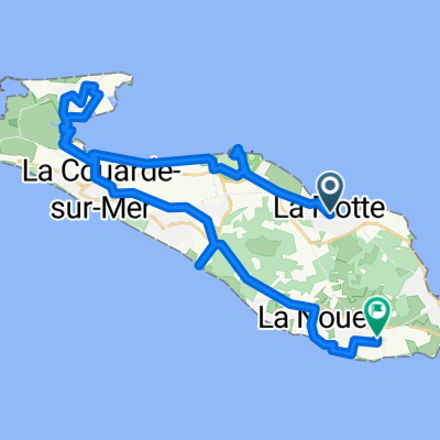 Quai de Sénac, La Flotte à Rue de la Terre Rouge, Sainte-Marie-de-Ré