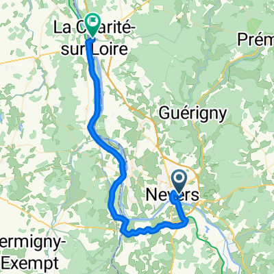 Day 1 - Nevers to La Charité-sur-Loire