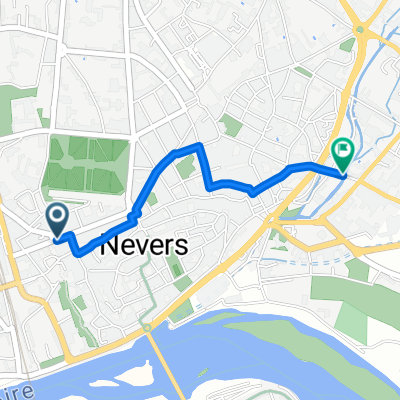 Nevers station to Hotel