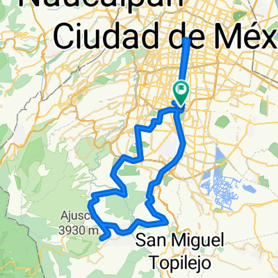 Ajusco-Centro histórico.