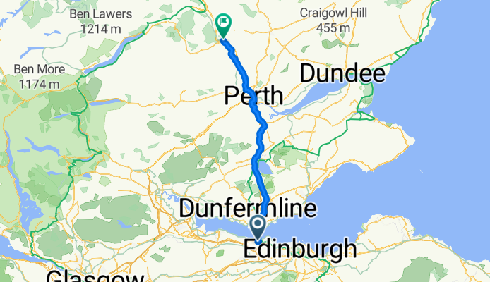 South Queensferry to Royal Dunkeld Hotel
