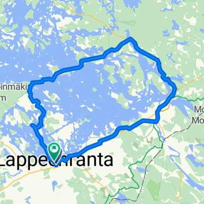 Lappeenranta to Valtakatu 34-36