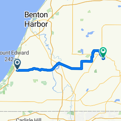 California Rd, Bridgman to Riverside Dr, Dowagiac