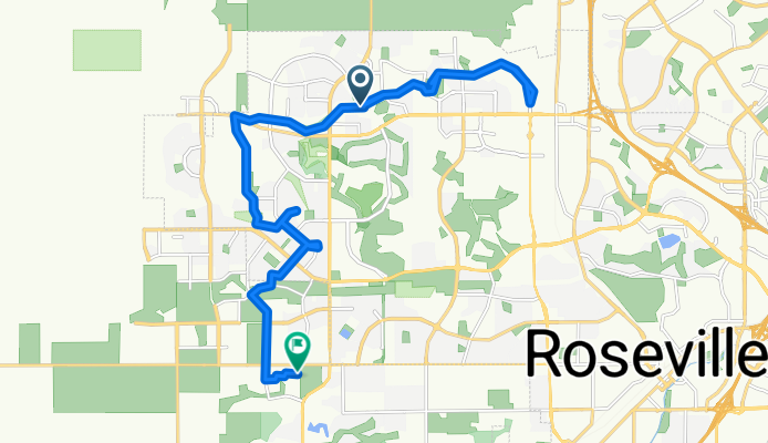 Fiddyment Ranch, Roseville to Highland Lake Dr, Roseville