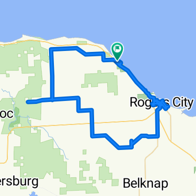 Rogers City to Hoeft State Park, Rogers City