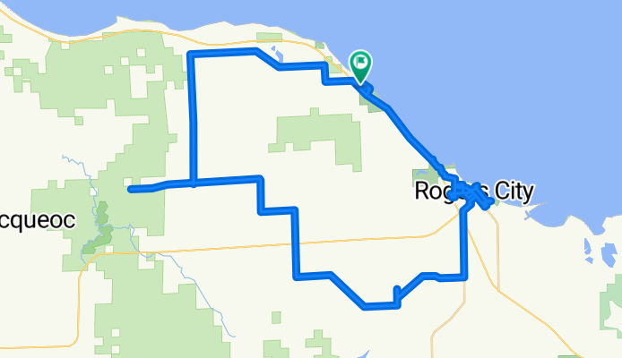 Rogers City to Hoeft State Park, Rogers City