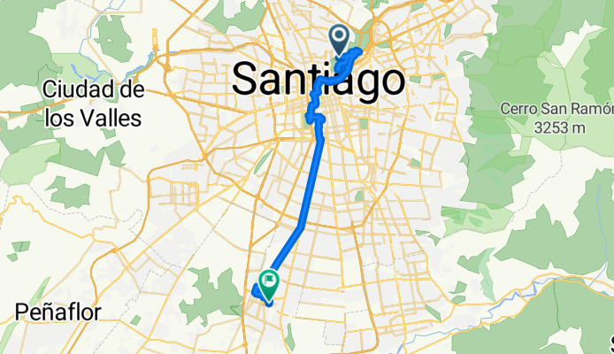 Avenida Alberto Mackenna, Recoleta a José Besa, San Bernardo